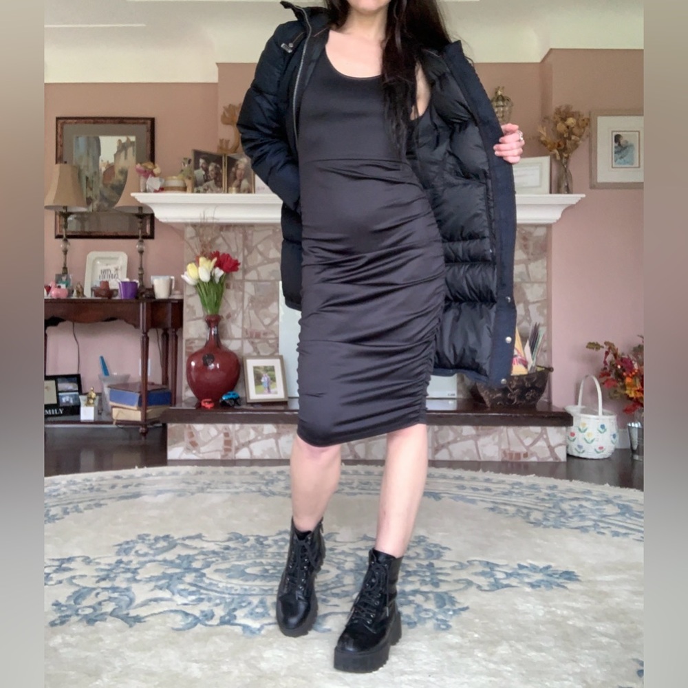 NWOT Joe Fresh ruched active dress